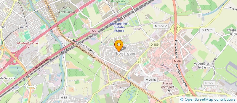 localisation de l'entreprise 349 380 212   LATTES