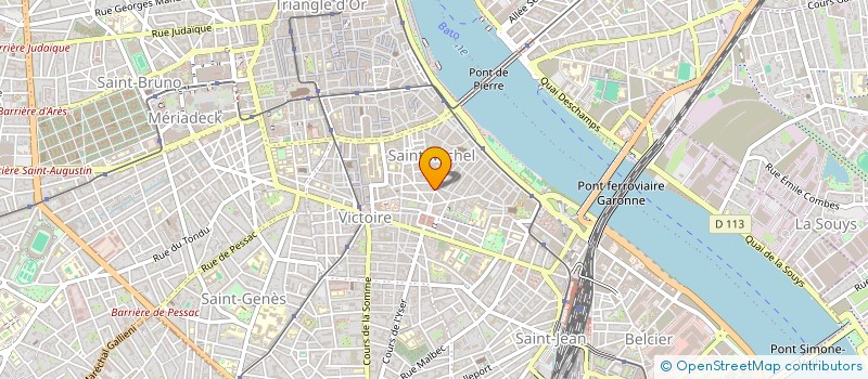 localisation de l'entreprise 349 474 395 à BORDEAUX