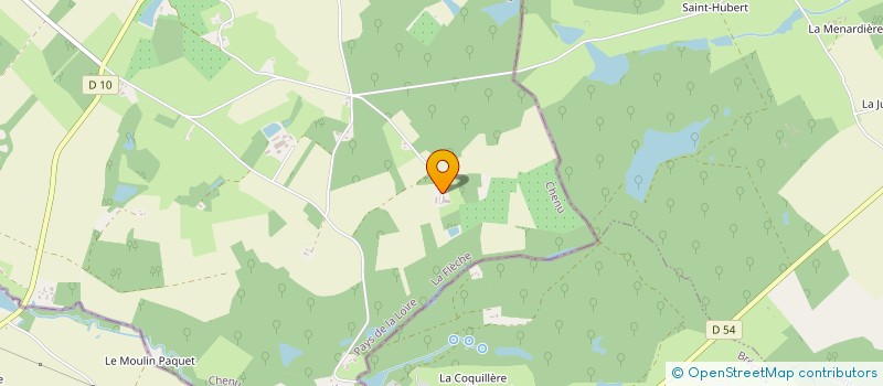 localisation de l'entreprise 349 593 012   CHATEAU-LA-VALLIERE