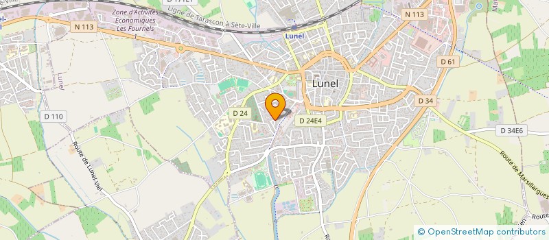 localisation de l'entreprise 349 629 105   LUNEL