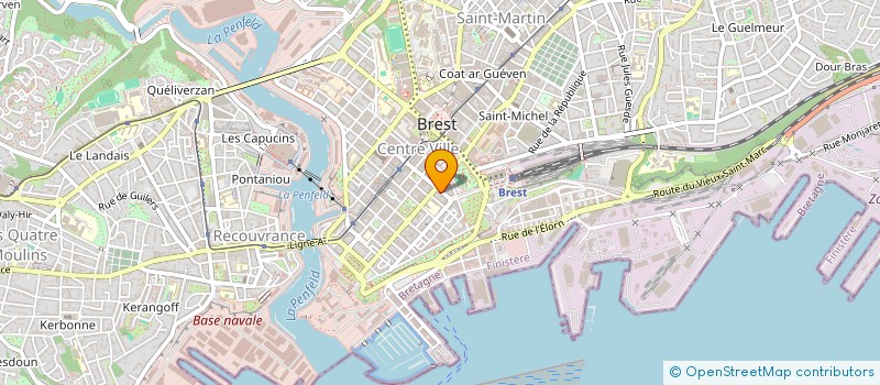 localisation de l'entreprise 349 666 834  à BREST