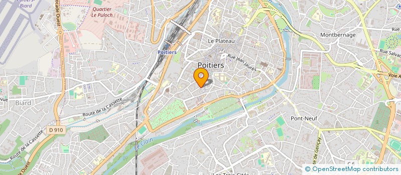 localisation de l'entreprise 349 790 089   POITIERS