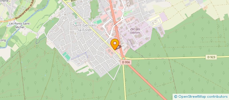 localisation de l'entreprise 349 814 863   HUISSEAU-SUR-COSSON