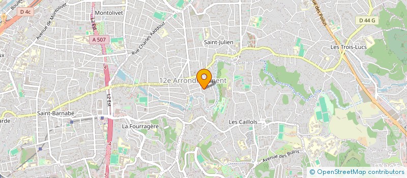 localisation de l'entreprise 349 834 762   MARSEILLE