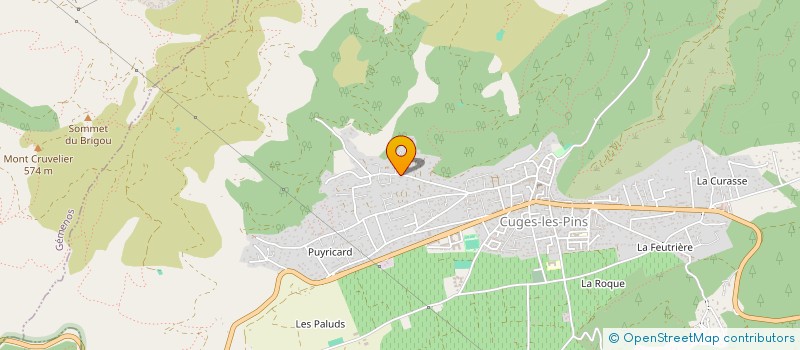 localisation de l'entreprise 349 840 835   CUGES-LES-PINS