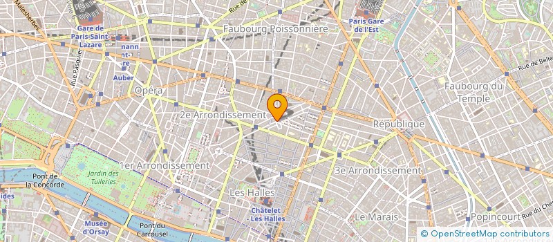 localisation de l'entreprise 349 899 666   PARIS