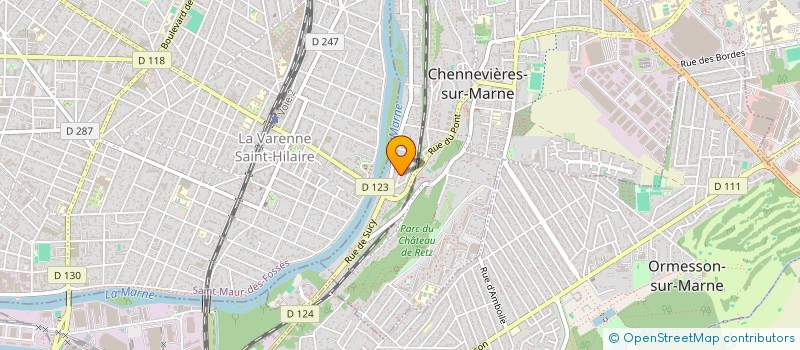 localisation de l'entreprise 349 979 104   CHENNEVIERES-SUR-MARNE