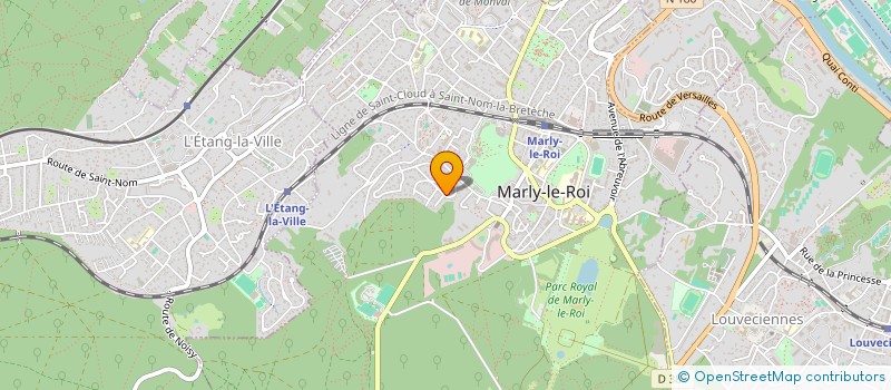 localisation de l'entreprise 349 979 500 à MARLY-LE-ROI
