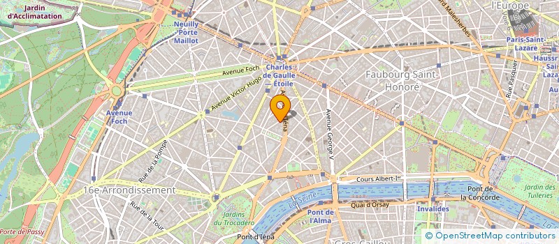 localisation de l'entreprise 34G  PARIS