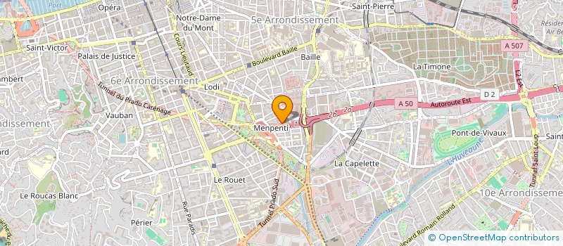 localisation de l'entreprise 35 à MARSEILLE