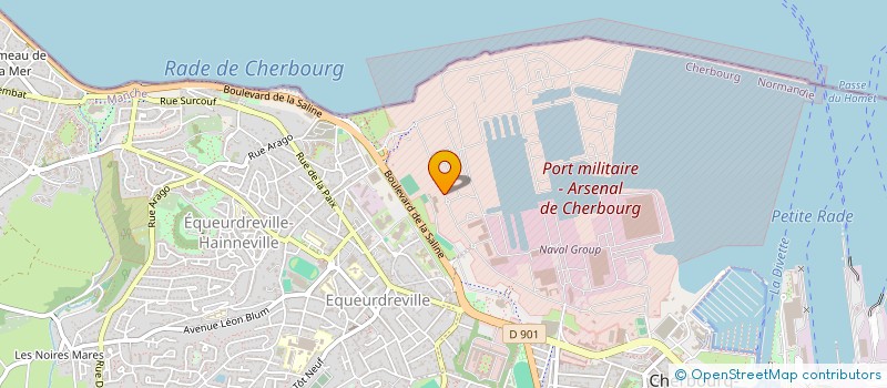 localisation de l'entreprise 35 ADLV à CHERBOURG-EN-COTENTIN
