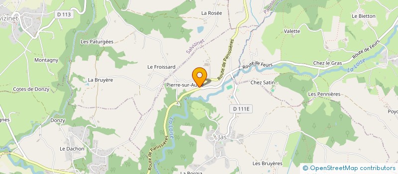 localisation de l'entreprise 35 LES PLANCHETTES  FEURS