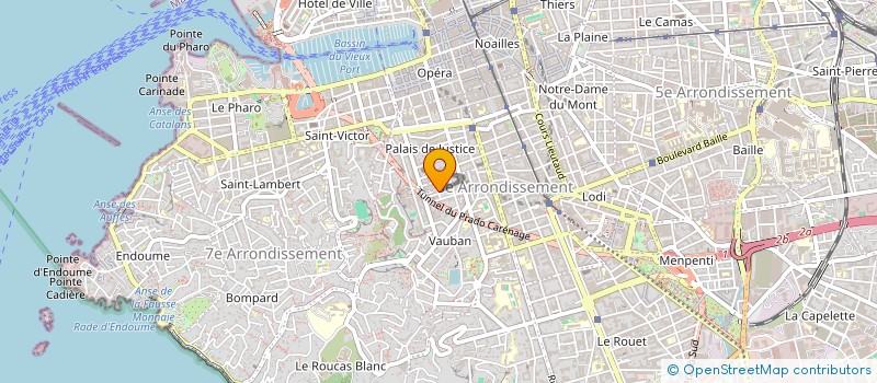 localisation de l'entreprise 35 RUE CAISSERIE à MARSEILLE