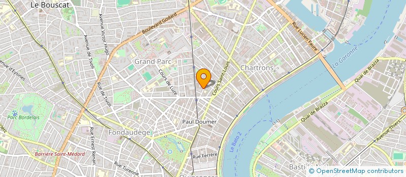 localisation de l'entreprise 35 TPS  BORDEAUX