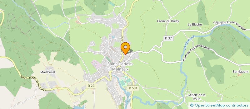 localisation de l'entreprise 350 074 803   SAINT-GENEST-MALIFAUX