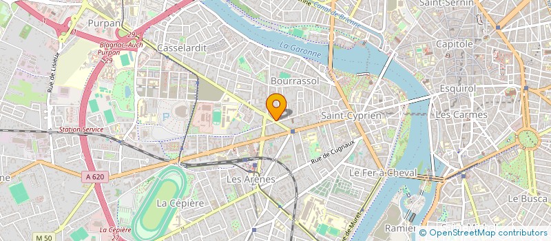 localisation de l'entreprise 350 093 555 à TOULOUSE
