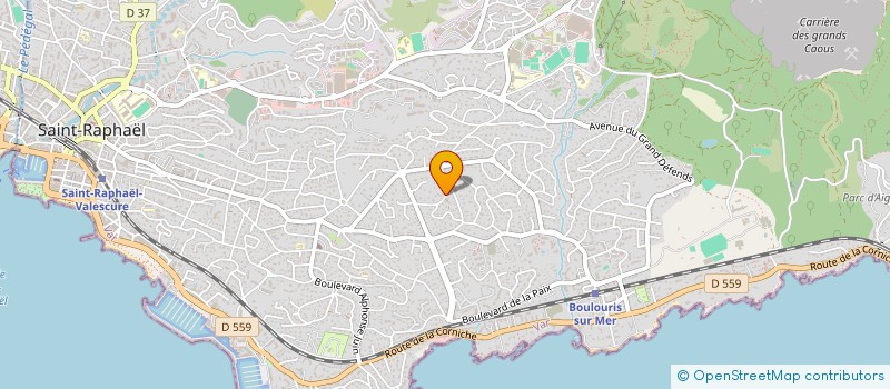 localisation de l'entreprise 350 273 702   SAINT-RAPHAEL