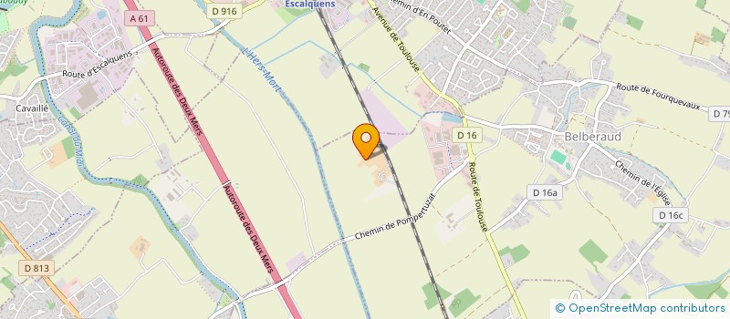 localisation de l'entreprise 350 296 190   BAZIEGE