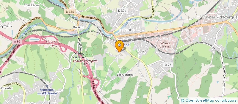 localisation de l'entreprise 350 323 556   LOZANNE