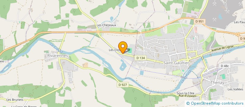 localisation de l'entreprise 350 327 557 à THENAY