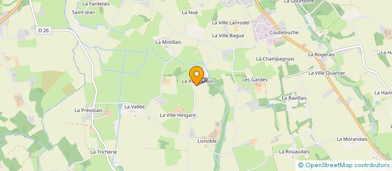 localisation de l'entreprise 350 423 570   CORSEUL