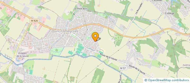 localisation de l'entreprise 350 470 423 à QUINT-FONSEGRIVES