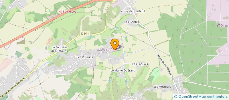 localisation de l'entreprise 350 531 315   RUELLE-SUR-TOUVRE