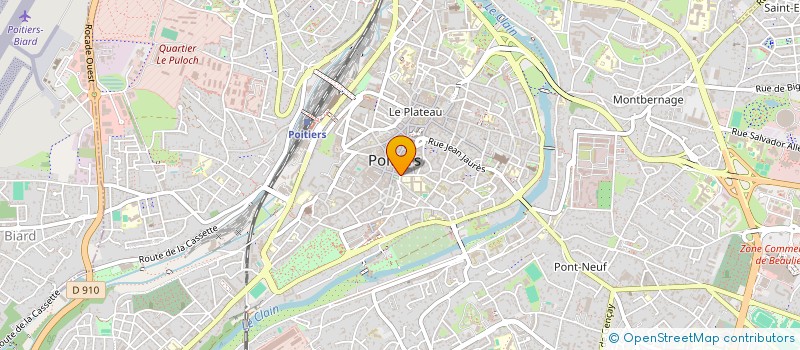 localisation de l'entreprise 350 552 410   POITIERS