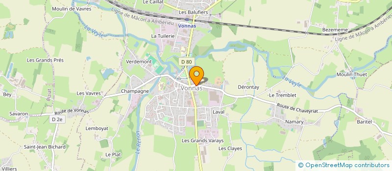 localisation de l'entreprise 350 566 766   CHATILLON-SUR-CHALARONNE