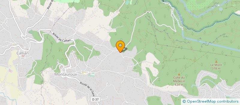 localisation de l'entreprise 350 612 644   MONTAUROUX