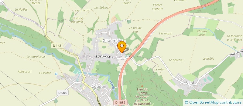 localisation de l'entreprise 350 740 734   CLAIROIX