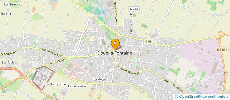 localisation de l'entreprise 350 743 795  à ANGERS