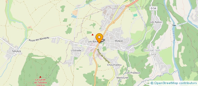 localisation de l'entreprise 350 867 057 à CUSSAC-SUR-LOIRE