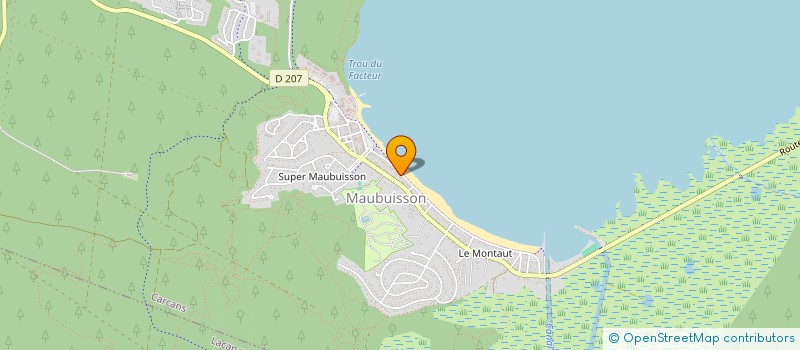 localisation de l'entreprise 350 875 761   CARCANS