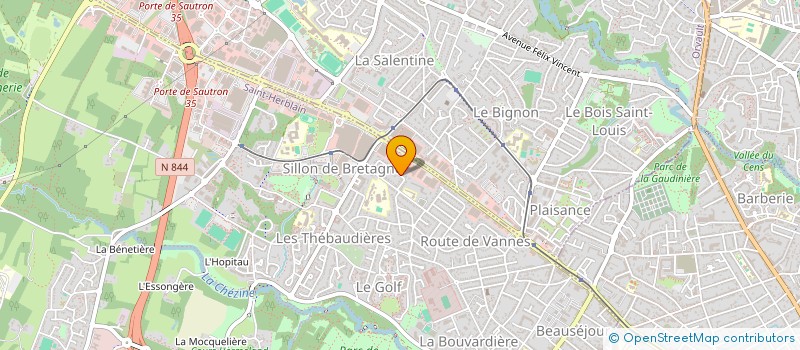 localisation de l'entreprise 351 065 941   SAINT-HERBLAIN