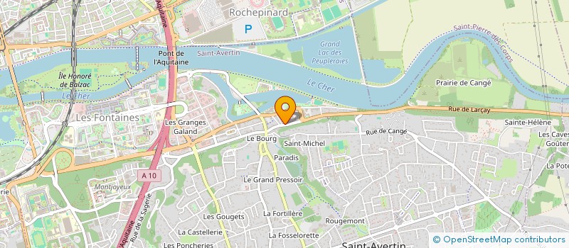 localisation de l'entreprise 351 197 132   SAINT-AVERTIN