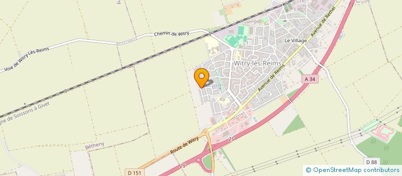 localisation de l'entreprise 351 312 954   REIMS