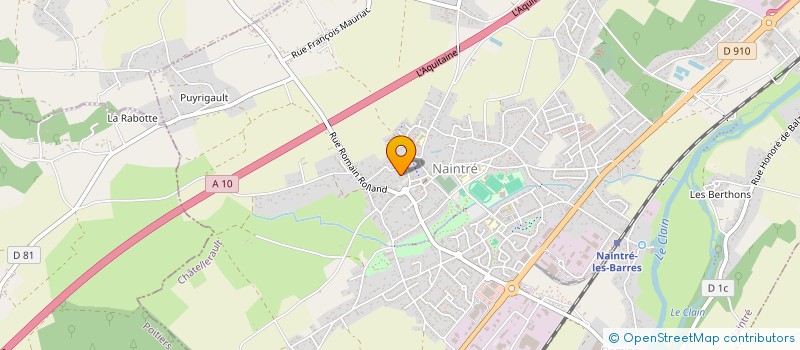 localisation de l'entreprise 351 356 043   NAINTRE