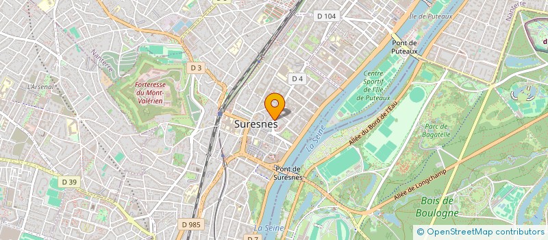 localisation de l'entreprise 351 404 843 à SURESNES