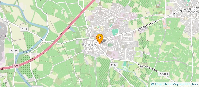 localisation de l'entreprise 351 418 546   FLORENSAC