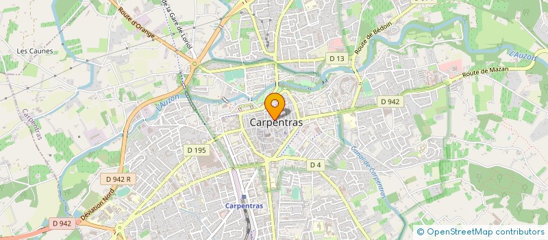 localisation de l'entreprise 351 446 034   CARPENTRAS