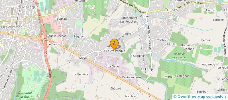 localisation de l'entreprise 351 492 418   CHANTEAU