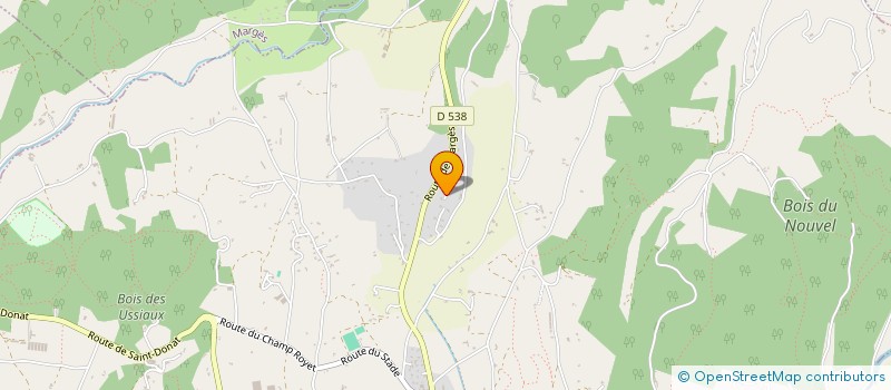 localisation de l'entreprise 351 627 716   MARSAC-EN-LIVRADOIS