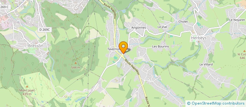 localisation de l'entreprise 351 642 079   GRENOBLE