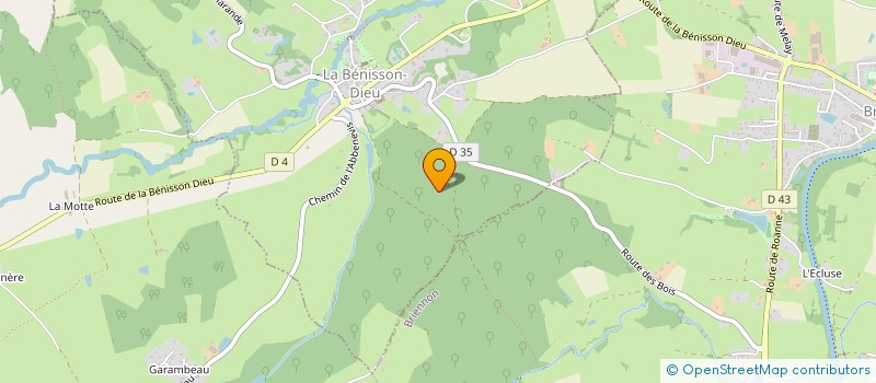 localisation de l'entreprise 351 681 184   BENISSON-DIEU (LA)