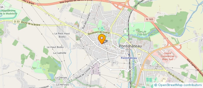 localisation de l'entreprise 351 721 758   PONTCHATEAU