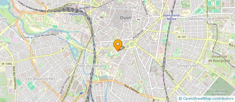 localisation de l'entreprise 351 733 043 à DIJON