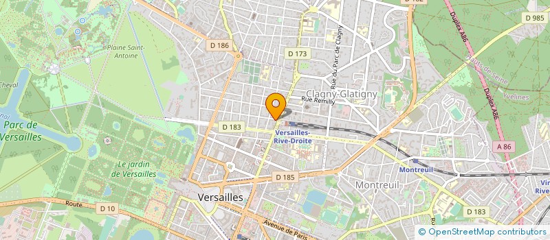 localisation de l'entreprise 351 776 026  à VERSAILLES