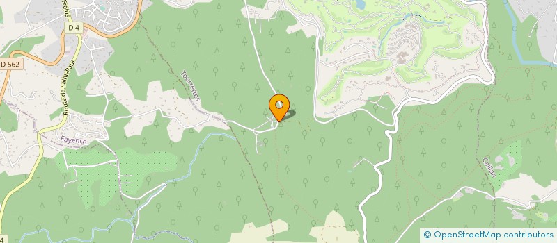 localisation de l'entreprise 351 898 994   TOURRETTES