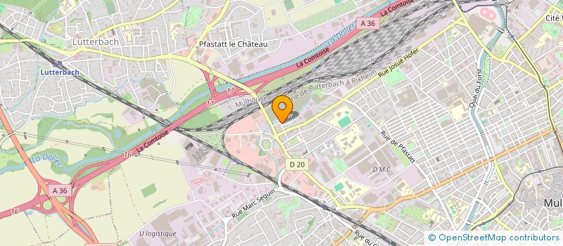 localisation de l'entreprise 352 054 795   BESANCON